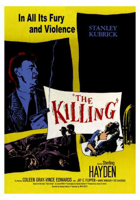 'The Killing' di Stanley Kubrick, locandina originaria