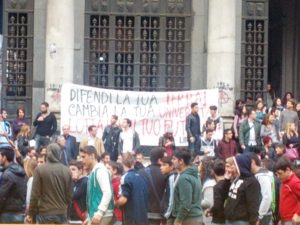 manifestazione studenti