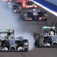 Rosberg errore prima curva