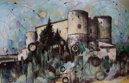 Castello di Prata Sannita (CE) Opera di Simone Zaccarella