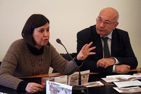 Soprintendente Francesca Casule, funzionario per la promozione e comunicazione Michele Faiella 