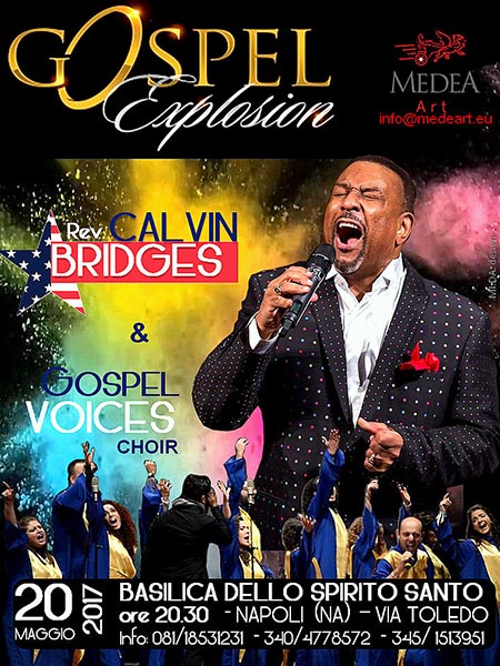 'Gospel Explosion', Calvin Bridges