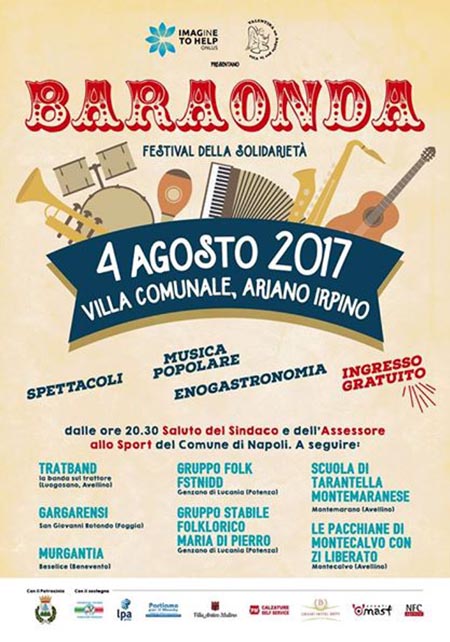 'Baraonda', festival della solidarietà