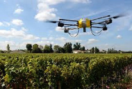 Droni e macchine agricole