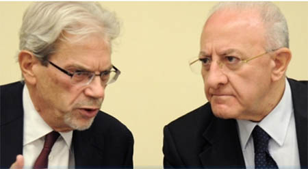 Claudio De Vincenti e Vincenzo De Luca