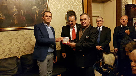 Luigi de Magistris, Gustavo Santos e Tomas Ferrari