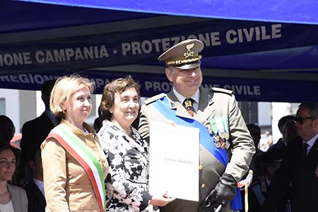 Anna Manganelli, Carmela Pagano e Antonio Grilletto