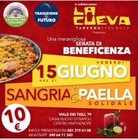 Paella & Sangria Solidale