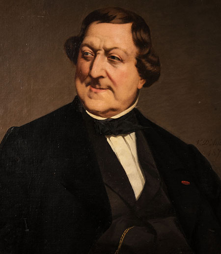 Ritratto Rossini 1840-50_Fondazione Rossini
