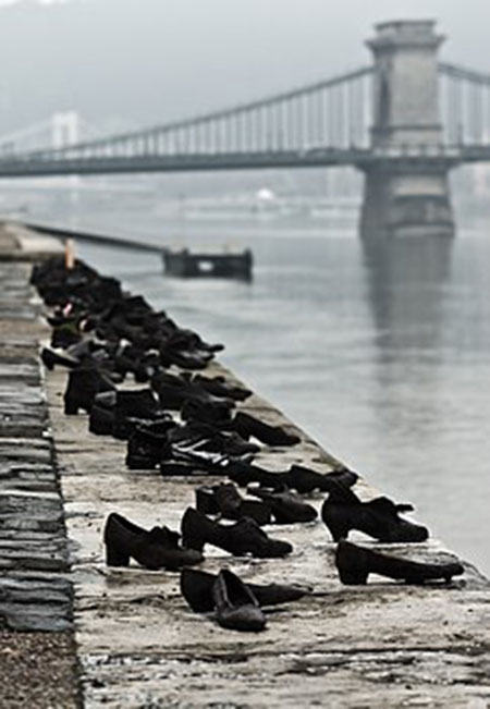 Le Scarpe sulla riva del Danubio a Budapest