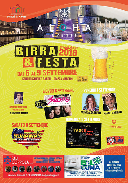 'Birra & Festa' a Bacoli (NA)
