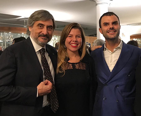 Carlo Molino, Alessandra Clemente e Daniele Cassioli
