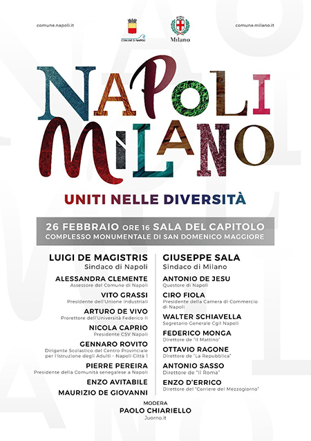 Napoli - Milano: unite nelle diversità