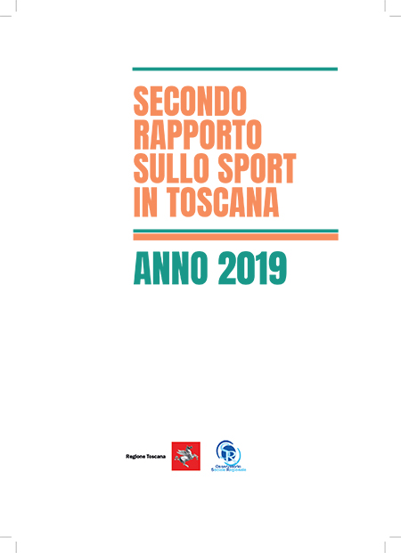 II rapporto sullo sport in Toscana anno 2019