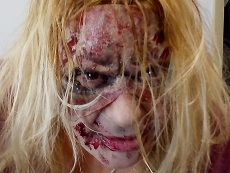 Zombie make up 
