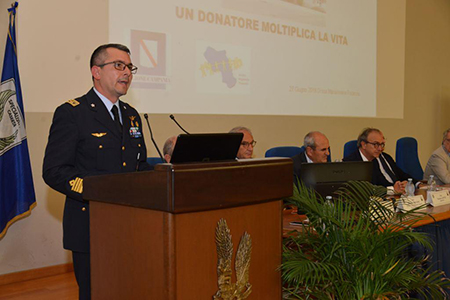 Intervento del Col. Nicola Gigante, Comandante della Scuola Specialisti dell'Aeronautica Militare