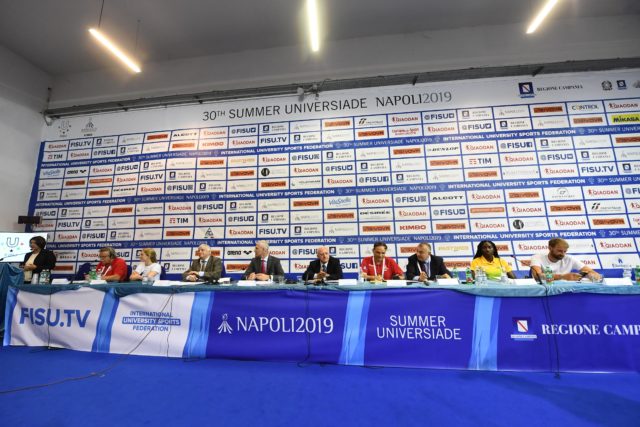 Conferenza stampa di presentazione della 30^ Summer Universiade