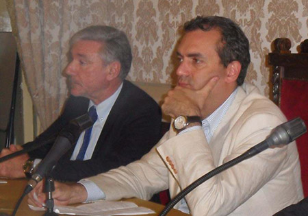 Enrico Panini e Luigi de Magistris