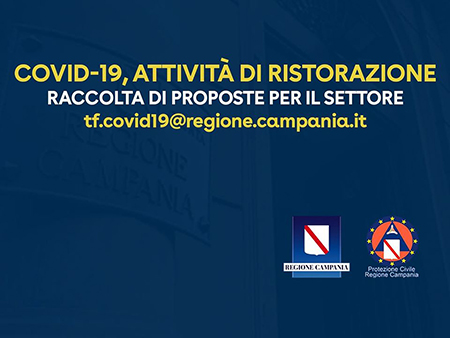 Covid-19 Campania, attività settore ristorazione