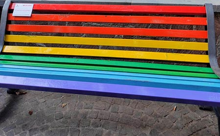 panchina rainbow