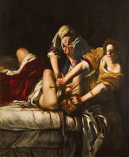 Giuditta decapita Oloferne - Artemisia Gentileschi