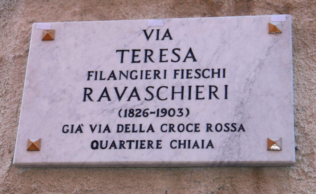 Via Teresa Filangieri Fieschi Ravaschieri a Napoli