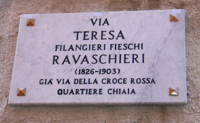 Via Teresa Filangieri Fieschi Ravaschieri a Napoli