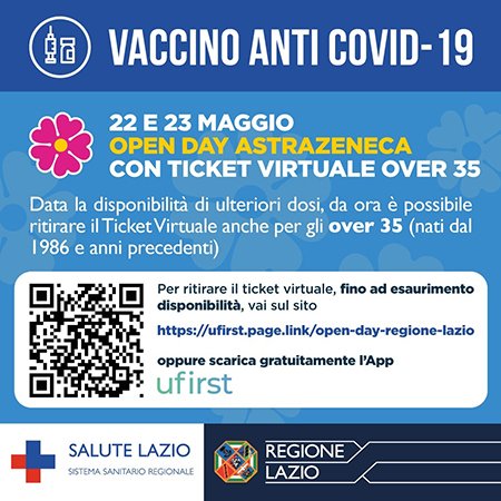 Coronavirus Lazio, D'Amato: 'Sold out il secondo Open Day'