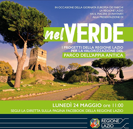 'Nel Verde: progetti regionali per la valorizzazione del Parco dell'Appia Antica'