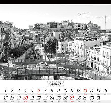 '100% Pozzuoli': calendario 2022 marzo