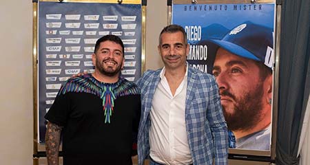 Diego Armando Maradona Junior e Antonio Gargiulo