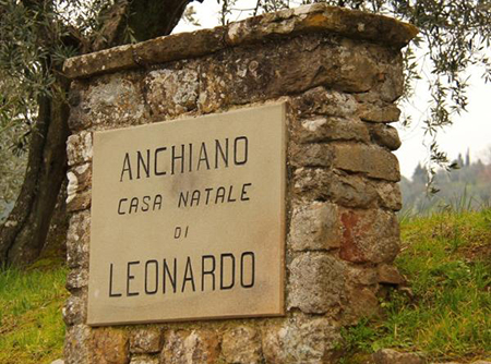 Anchiano Casa natale di Leonardo