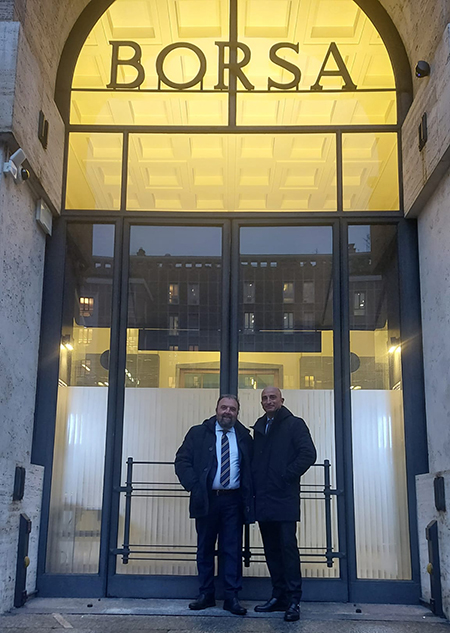 Fabio Marchetti, Amministratore delegato di Astea, e Massimiliano Riderelli Belli, Direttore generale di Astea