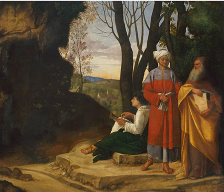 Giorgione, I tre Filosofi