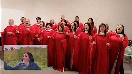 Rossana Leva e Isernia Gospel Choir ‘Universal Child Song Contest’