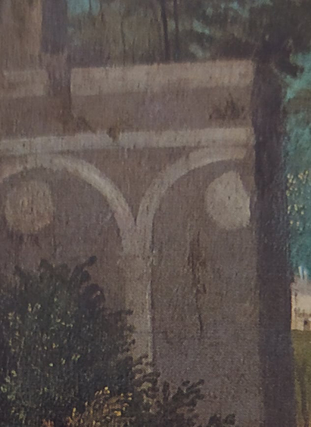 Giorgione, Tempesta. Particolare