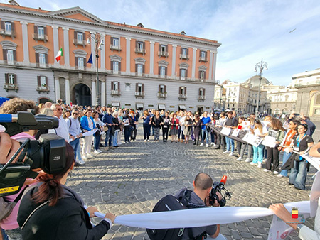 Manifestazione a Napoli