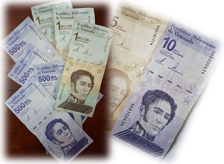 Bolivar, valuta del Venezuela