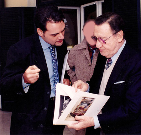 Igor Righetti e Alberto Sordi
