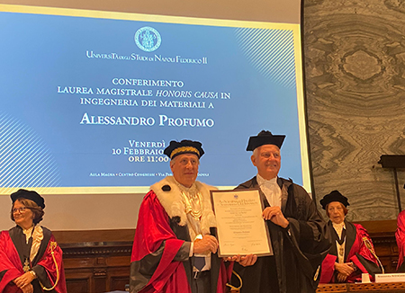 Laurea honoris causa ad Alessandro Profumo