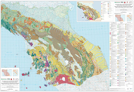 Carta Geologica Interregionale dell'Italia Centrale