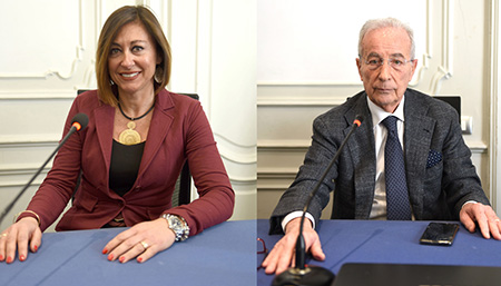 Maria Cristina Gagliardi ed Eraldo Turi