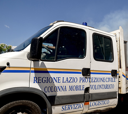 Colonna Mobile Protezione Civile Regione Lazio