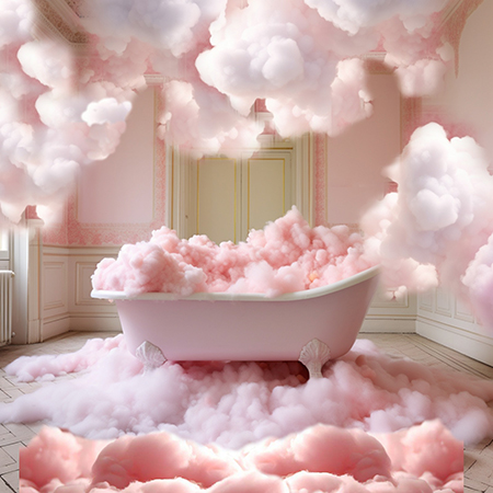 'Love Museum' - vasca nuvole