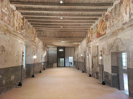 Sala degli affreschi Chiostro Minore Sant'Agostino
