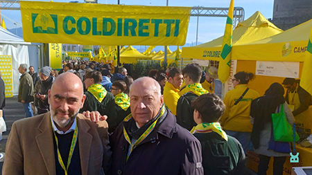 Ettore Bellelli, Presidente Coldiretti Campania e Salvatore Loffreda, Direttore Coldiretti Campania - ph BC Communication