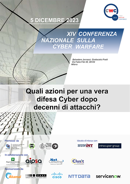 XV Conferenza Nazionale sulla Cyber Warfare