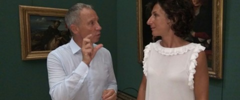 Agnese Landini Renzi a Capodimonte